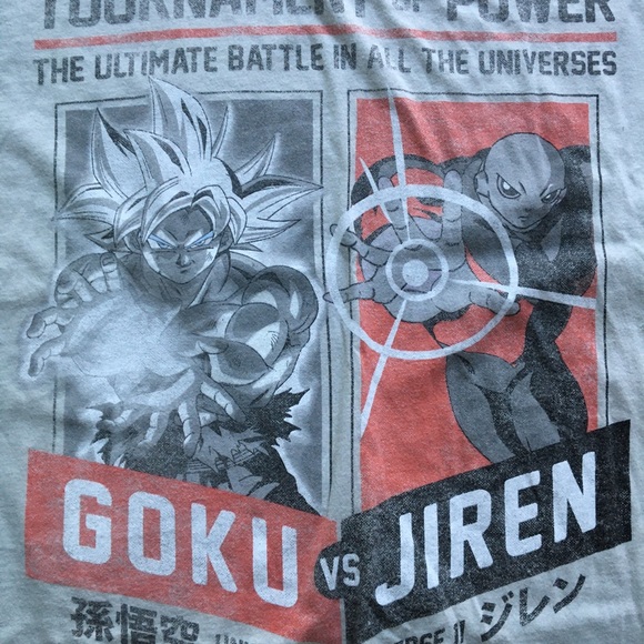 Dragon Ball Z Goku x Jiren T shirt - Picture 2 of 3